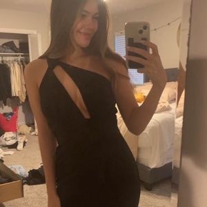 *REVOLVE* Katy May black gown